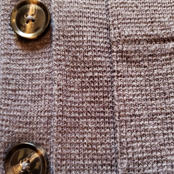 Banana Republic Grey Sweater Coat | Size XS - Picture 4 of 6